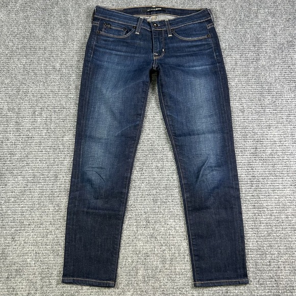 Big Star Denim - Big Star 1974 Womens 26 Skinny Jeans Dark Wash Denim Casual Work Office Comfort